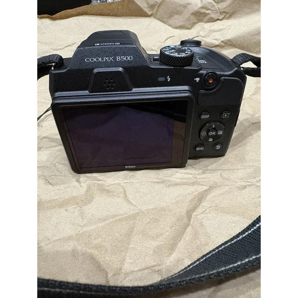 Nikon Coolpix B500 Point & Shoot Digital Camera‎ Black Tested EUC